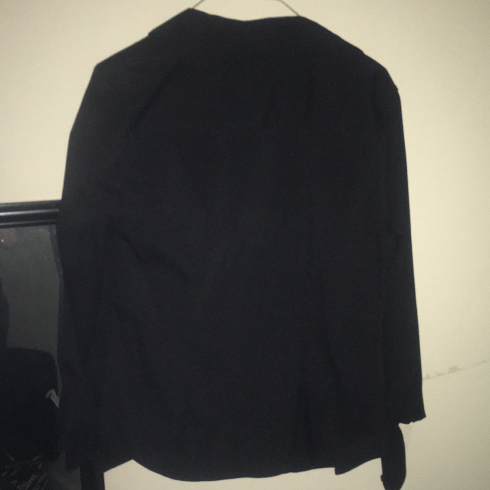 black button down top - Picture 2 of 2